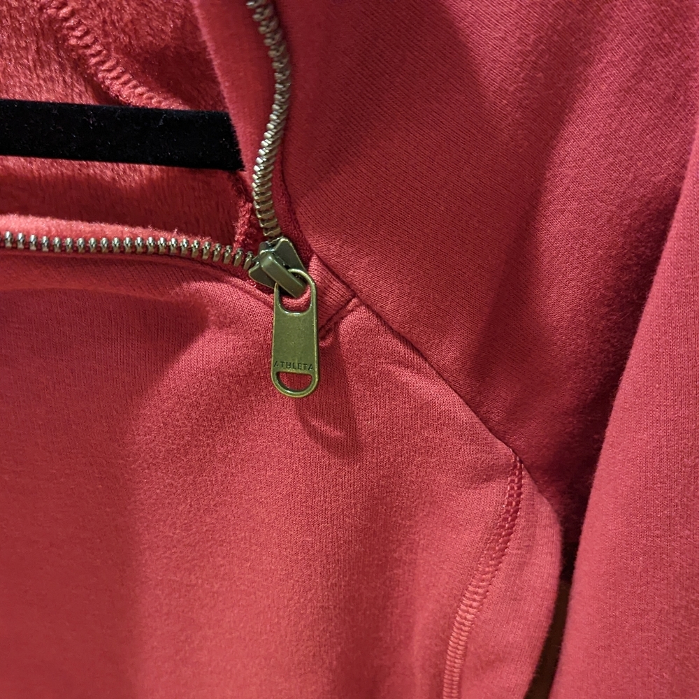 NWT Athleta Cozy Karma Asym Pullover - Picture 9 of 9